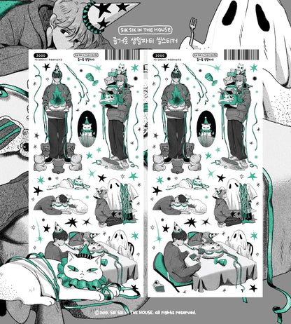 A Few Stories 2 Sticker Package (4 Designs + Special Gift)