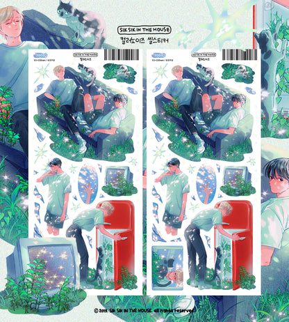 Heatstroke Sticker Package (4 Designs + Special Gift)