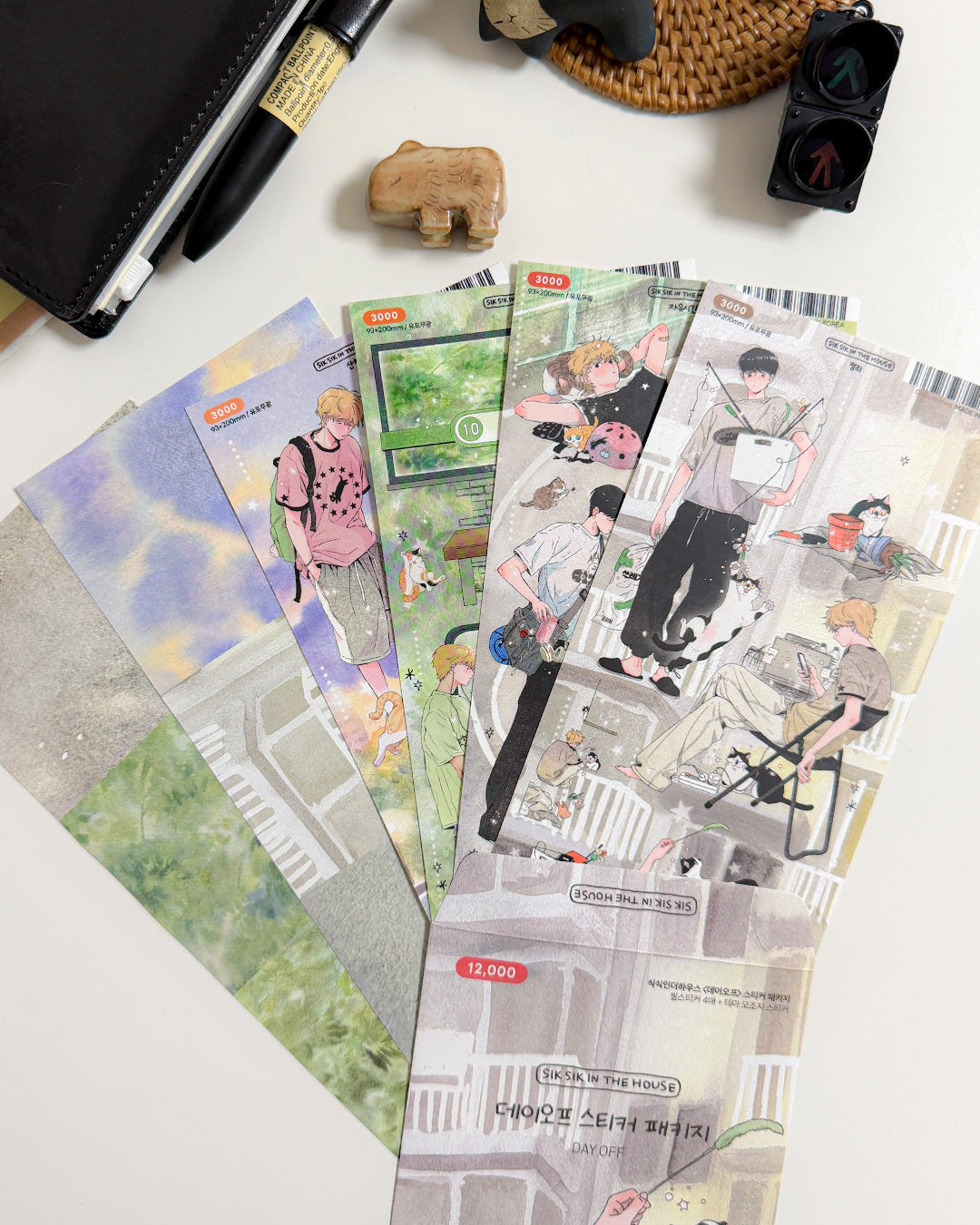 Day Off Sticker Package (4 Designs + Special Gift)