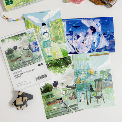 One Summer Day Postcard Package (4 Designs)