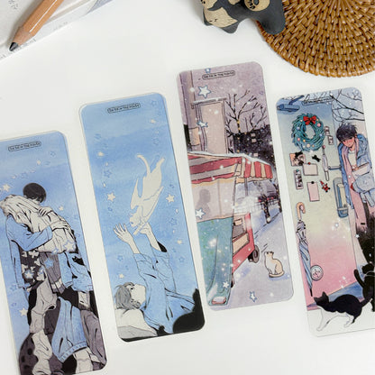 Illustration Clear Bookmark (Option)