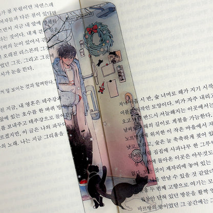 Illustration Clear Bookmark (Option)