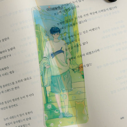 Illustration Clear Bookmark (Option)