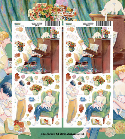 Classic Sticker Package (4 Designs + Special Gift)