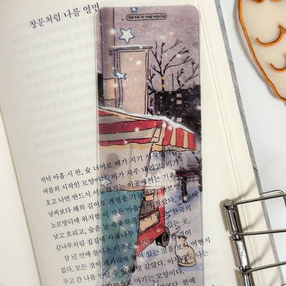 Illustration Clear Bookmark (Option)