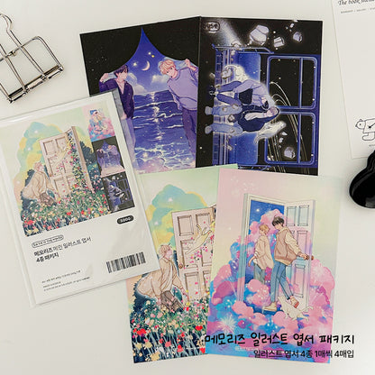 Memories Postcard Package (4 Designs)
