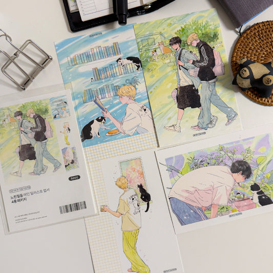 Slow Steps Postcard Package (4 Designs)
