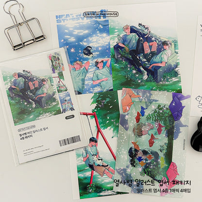 Heatstroke Postcard Package (4 Designs)