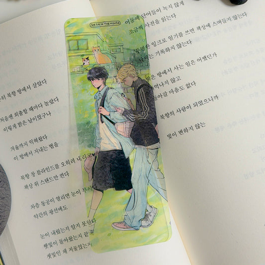 Illustration Clear Bookmark (Option)