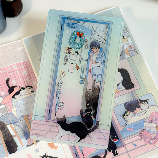 Different Seasons Free Standing Acrylic Stand