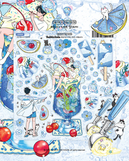 Summer Dessert Sticker Package (4 Designs + Special Gift)